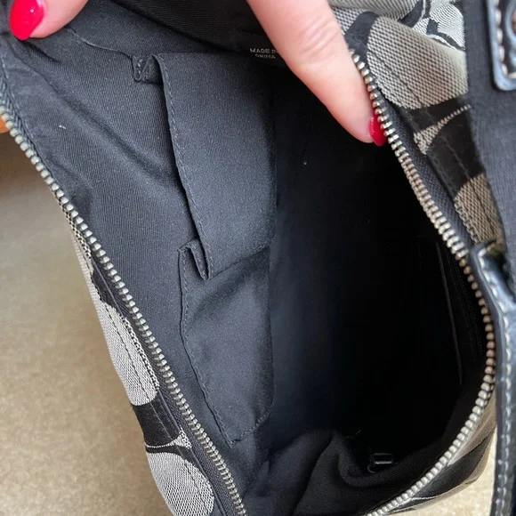 Coach Black Purse - Picture 8 of 8